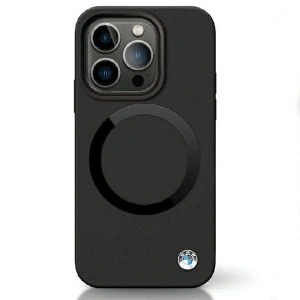 Kup Etui BMW BMHMP14XSILBK2 Apple iPhone 14 Pro Max Signature Liquid Silicone MagSafe černý/black - BMW492 - {ean13} - Sklep Home Screen
