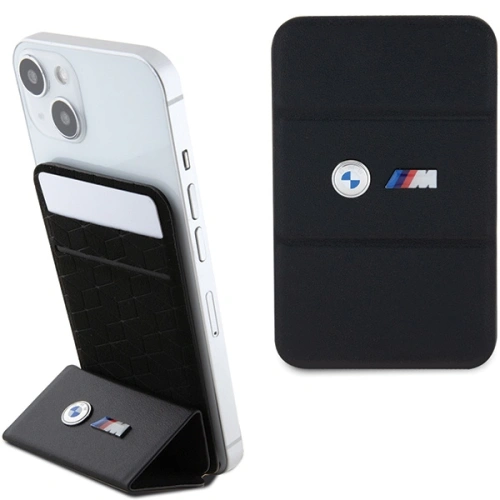 Kup Kapsa na karty BMW Wallet Card Slot Stand BMWCSMMPGK MagSafe M Edition Collection černá/black - BMW493 - {ean13} - Sklep Home Screen