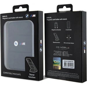 Kup Kapsa na karty BMW Wallet Card Slot Stand BMWCSMMPGK MagSafe M Edition Collection černá/black - BMW493 - {ean13} - Sklep Home Screen
