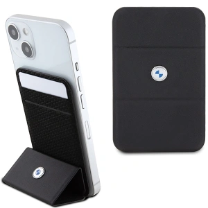 Kup Kieszeń na karty BMW Wallet Card Slot Stand BMWCSMRSK MagSafe Signature Collection czarny/black - BMW494 - {ean13} - Sklep Home Screen