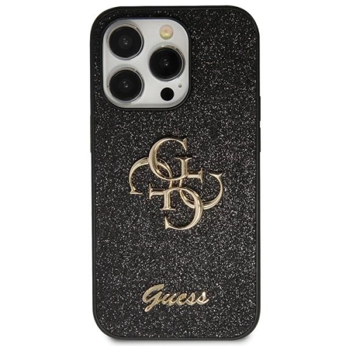 Kup Guess Apple Carcasă GUHCN61HG4SGK iPhone 11/XR hardcase Glitter Script Big 4G negru/negru - GUE2720 - {ean13} - Sklep Home Screen
