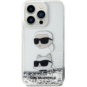 Kup Etui Karl Lagerfeld KLHCN61LDHKCNS Apple iPhone 11/XR hardcase Liquid Glitter srebrny/silver - KLD1617 - {ean13} - Sklep Home Screen