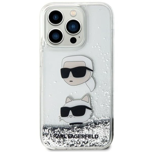 Kup Etui Karl Lagerfeld KLHCN61LDHKCNS Apple iPhone 11/XR kemény tok Liquid Glitter ezüst/silver - KLD1617 - {ean13} - Sklep Home Screen
