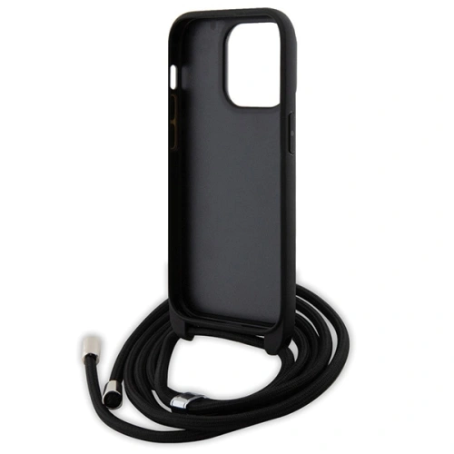 Kup Etui Karl Lagerfeld KLHCP13LSAKCPSK Apple iPhone 13/13 Pro kemény tok Crossbody Saffiano Metal Pin fekete/black - KLD1618 - {ean13} - Sklep Home Screen