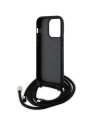 Kup Karl Lagerfeld Apple Tasche KLHCP13LSAKCPSK iPhone 13/13 Pro Hartschalenkoffer Crossbody Saffiano Metall Pin schwarz/schwarz - KLD1618 - {ean13} - Sklep Home Screen