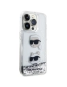 Kup Karl Lagerfeld Apple Carcasă KLHCP14LLDHKCNS iPhone 14 Pro hardcase Liquid Glitter argintiu/argintiu - KLD1620 - {ean13} - Sklep Home Screen