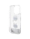 Kup Etui Karl Lagerfeld KLHCP14LLDHKCNS Apple iPhone 14 Pro hardcase Liquid Glitter stříbrný/silver - KLD1620 - {ean13} - Sklep Home Screen