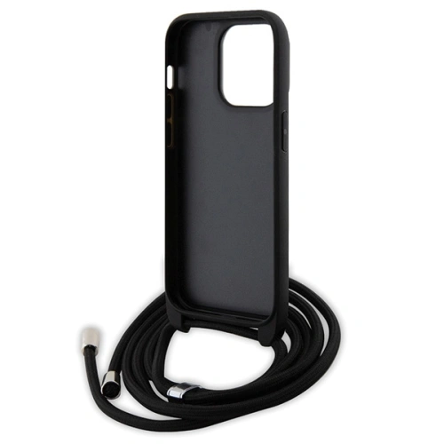 Kup Etui Karl Lagerfeld KLHCP14LSAKCPSK Apple iPhone 14 Pro hardcase Crossbody Saffiano Metal černý/black - KLD1621 - {ean13} - Sklep Home Screen