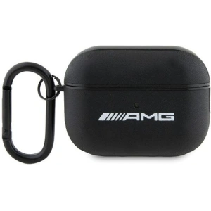 Kup Etui AMG AMAP2SLWK Apple AirPods Pro 2 cover Leather White Logo czarny/black - MRS83 - {ean13} - Sklep Home Screen