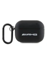 Apple Tasche AMG AMAP2SLWK AirPods Pro 2 Hülle Leder Weißes Logo schwarz/schwarz