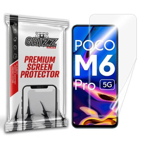 Kup GrizzGlass Xiaomi Keramikfolie CeramicFilm für POCO M6 Pro 5G - GRZ6301 - {ean13} - Sklep Home Screen