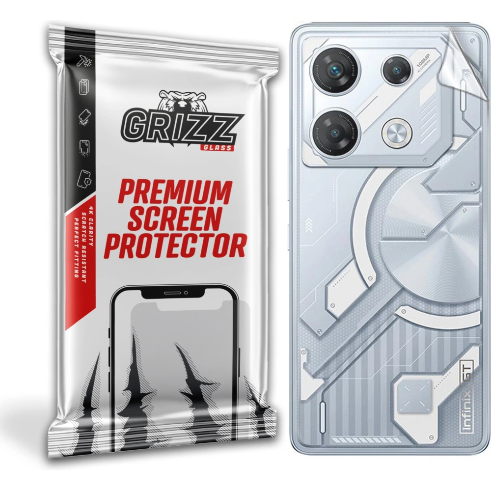 Folia na tył GrizzGlass SatinSkin do Infinix GT 10 Pro