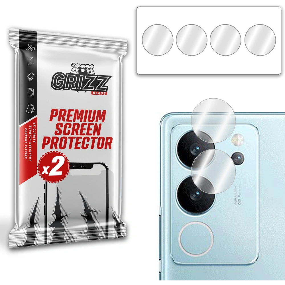 Szkło na aparat GrizzGlass HybridGlass Camera doVivo V29 5G