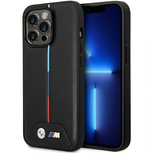 Kup Etui BMW BMHMP13X22PVTK Apple iPhone 13 Pro Max Kváder Tricolor MagSafe fekete/black - BMW496 - {ean13} - Sklep Home Screen