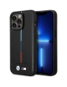 Etui BMW BMHMP13X22PVTK Apple iPhone 13 Pro Max Kváder Tricolor MagSafe fekete/black