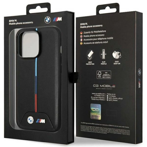 Kup Etui BMW BMHMP13X22PVTK Apple iPhone 13 Pro Max Kváder Tricolor MagSafe fekete/black - BMW496 - {ean13} - Sklep Home Screen
