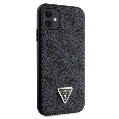 Kup Guess Apple Tasche GUHCN61P4TDSCPK iPhone 11/XR Hartschalenetui Crossbody 4G Metal Logo schwarz/schwarz - GUE2721 - {ean13} - Sklep Home Screen
