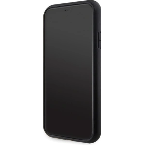 Guess GUHCN61P4TDSCPK Apple iPhone 11/XR hardcase Crossbody 4G Metal Logo black