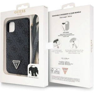 Kup Etui Guess GUHCN61P4TDSCPK Apple iPhone 11/XR hardcase Crossbody 4G Metal Logo czarny/black - GUE2721 - {ean13} - Sklep Home Screen