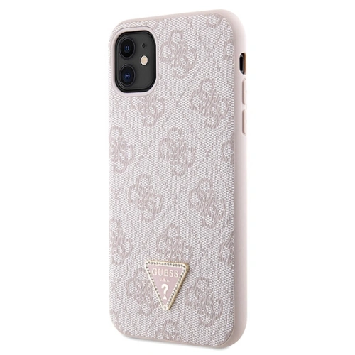 Kup Guess Apple Tasche GUHCN61P4TDSCPP iPhone 11/XR Hartschalenetui Crossbody 4G Metall Logo rosa/rosa - GUE2722 - {ean13} - Sklep Home Screen