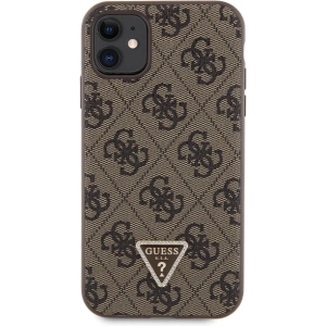 Kup Guess Apple Tasche GUHCN61P4TDSCPW iPhone 11/XR Hartschalenetui Crossbody 4G Metall Logo braun/braun - GUE2723 - {ean13} - Sklep Home Screen