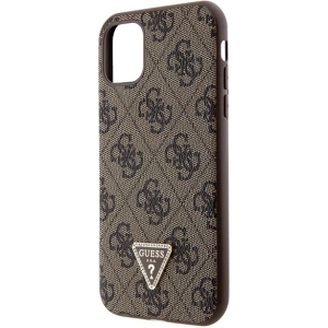 Kup Guess Apple Tasche GUHCN61P4TDSCPW iPhone 11/XR Hartschalenetui Crossbody 4G Metall Logo braun/braun - GUE2723 - {ean13} - Sklep Home Screen
