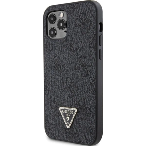 Kup Etui Guess GUHCP12MP4TDSCPK Apple iPhone 12/12 Pro kemény tok Crossbody 4G Fém Logó fekete/black - GUE2724 - {ean13} - Sklep Home Screen