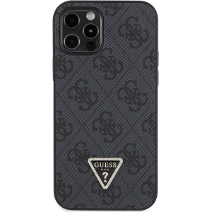 Kup Etui Guess GUHCP12MP4TDSCPK Apple iPhone 12/12 Pro kemény tok Crossbody 4G Fém Logó fekete/black - GUE2724 - {ean13} - Sklep Home Screen