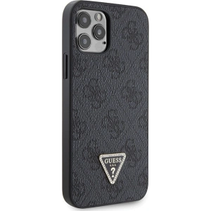 Kup Etui Guess GUHCP12MP4TDSCPK Apple iPhone 12/12 Pro kemény tok Crossbody 4G Fém Logó fekete/black - GUE2724 - {ean13} - Sklep Home Screen