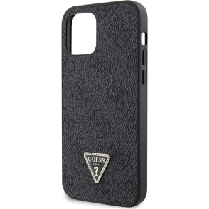 Kup Etui Guess GUHCP12MP4TDSCPK Apple iPhone 12/12 Pro kemény tok Crossbody 4G Fém Logó fekete/black - GUE2724 - {ean13} - Sklep Home Screen