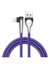 USB kábel Lightning Baseus MVP 2.4A 1 méter - lila