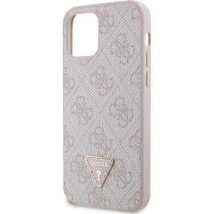 Kup Etui Guess GUHCP12MP4TDSCPP Apple iPhone 12/12 Pro kemény tok Crossbody 4G Fém Logo rózsaszín/pink - GUE2725 - {ean13} - Sklep Home Screen