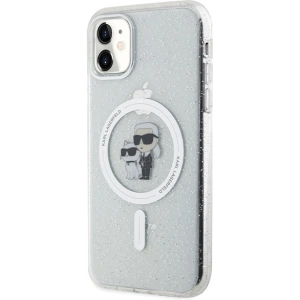 Kup Karl Lagerfeld Apple Tasche KLHMN61HGKCNOT iPhone 11/XR Hartschale Karl&Choupette Glitter MagSafe transparent - KLD1624 - {ean13} - Sklep Home Screen