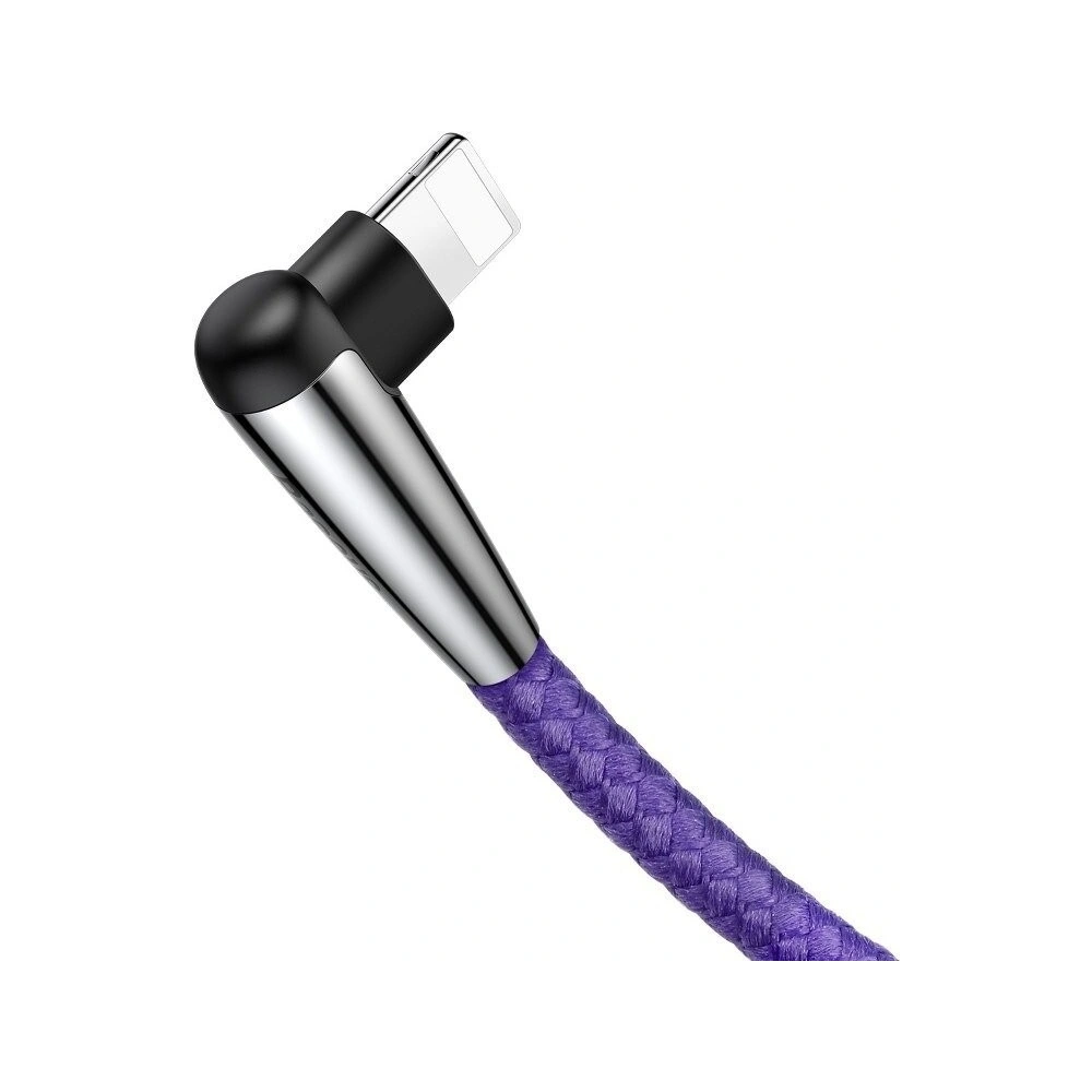 Kabel USB do Lightning Baseus MVP 2.4A 1 metr - fioletowy