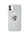 Kup Etui Karl Lagerfeld KLHMN61HGKCNOT Apple iPhone 11/XR tvrdý obal Karl&Choupette Glitter MagSafe transparentní - KLD1624 - {ean13} - Sklep Home Screen