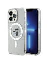 Karl Lagerfeld Apple Geantă KLHMP13LHGKCNOT iPhone 13/13 Pro hardcase Karl&Choupette Glitter MagSafe transparent