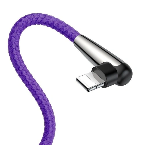 Kup Cablu USB la Lightning Baseus MVP 2.4A 1 metru - violet - BSU173PRP - {ean13} - Sklep Home Screen