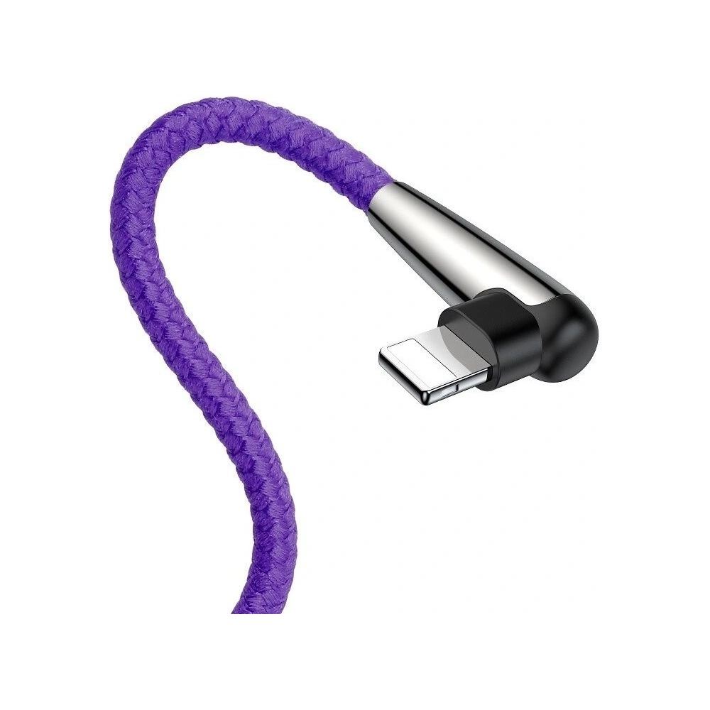 Kabel USB do Lightning Baseus MVP 2.4A 1 metr - fioletowy