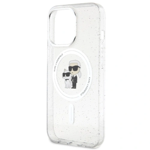 Kup Etui Karl Lagerfeld KLHMP13LHGKCNOT Apple iPhone 13/13 Pro hardcase Karl&Choupette Glitter MagSafe transparent - KLD1625 - {ean13} - Sklep Home Screen
