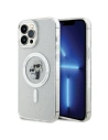 Karl Lagerfeld KLHMP13XHGKCNOT Apple iPhone 13 Pro Max hardcase Karl&Choupette Glitter MagSafe transparent