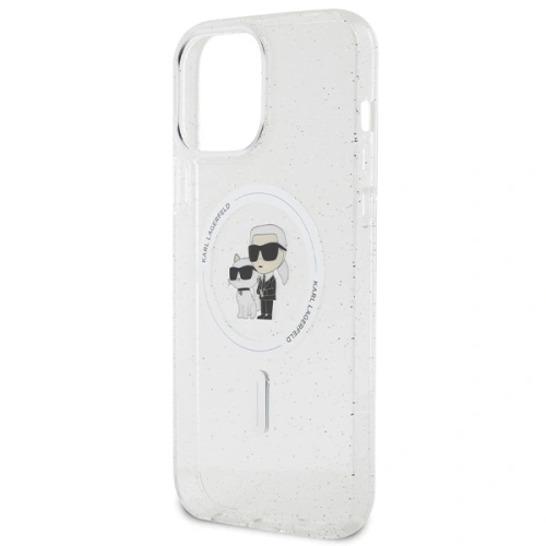Kup Etui Karl Lagerfeld KLHMP13XHGKCNOT Apple iPhone 13 Pro Max hardcase Karl&Choupette Glitter MagSafe transparent - KLD1626 - {ean13} - Sklep Home Screen