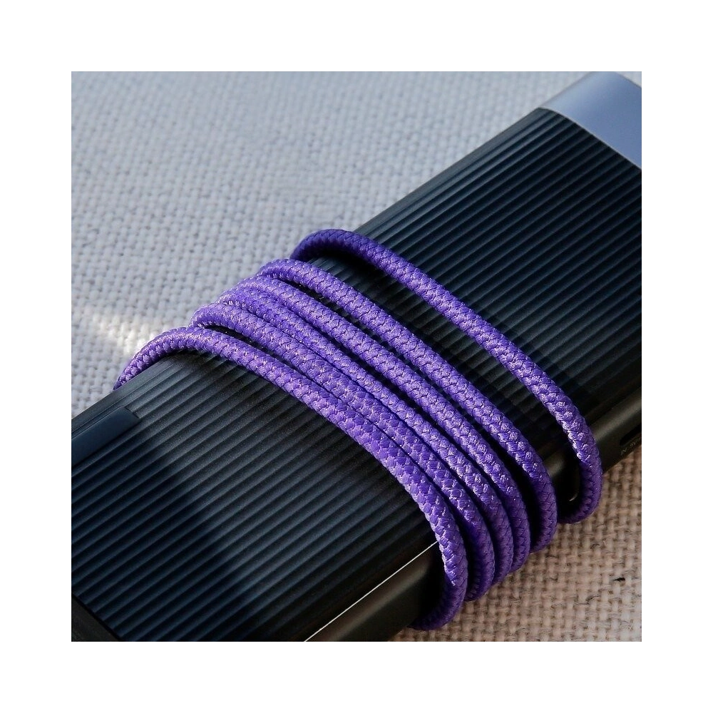 Kabel USB do Lightning Baseus MVP 2.4A 1 metr - fioletowy