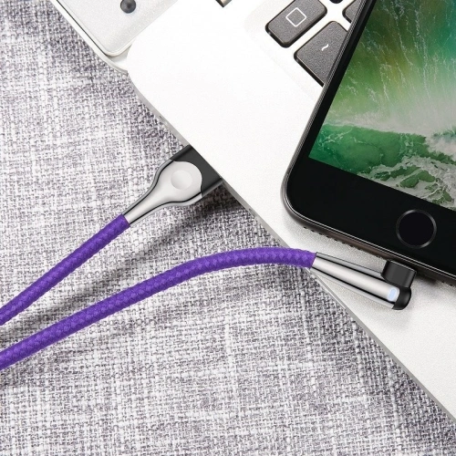 Kup USB-Kabel zu Lightning Baseus MVP 2.4A 1 Meter - lila - BSU173PRP - {ean13} - Sklep Home Screen
