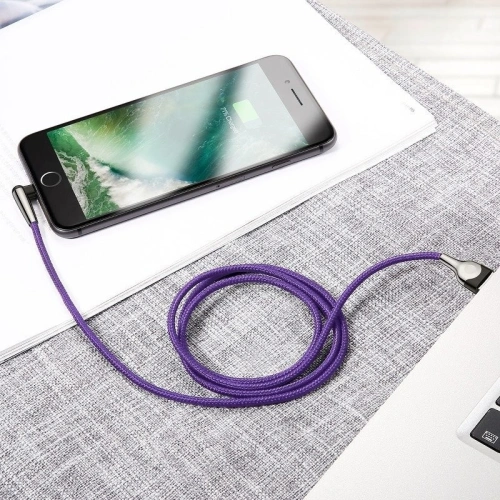 Kup USB-Kabel zu Lightning Baseus MVP 2.4A 1 Meter - lila - BSU173PRP - {ean13} - Sklep Home Screen