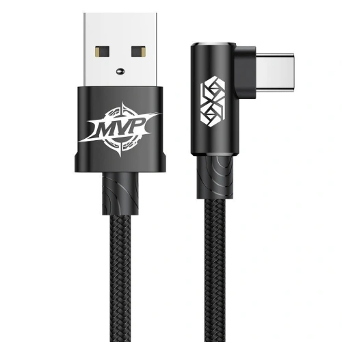 Kup Cablul USB Type-C unghiular Baseus MVP Elbow 2A 1 metru - negru - BSU174BLK - {ean13} - Sklep Home Screen