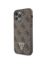 Kup Etui Guess GUHCP12MP4TDSCPW Apple iPhone 12/12 Pro hardcase Crossbody 4G Metal Logo hnědý/brown - GUE2726 - {ean13} - Sklep Home Screen