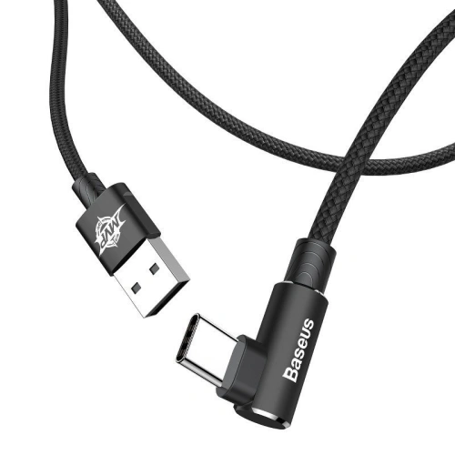 Kup Cablul USB Type-C unghiular Baseus MVP Elbow 2A 1 metru - negru - BSU174BLK - {ean13} - Sklep Home Screen