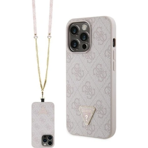 Kup Etui Guess GUHCP13LP4TDSCPP Apple iPhone 13/13 Pro hardcase Crossbody 4G Metal Logo różowy/pink - GUE2729 - {ean13} - Sklep Home Screen