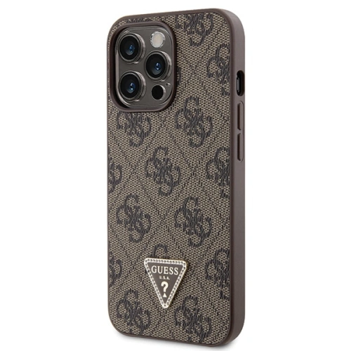 Kup Etui Guess GUHCP13LP4TDSCPW Apple iPhone 13/13 Pro hardcase Crossbody 4G Metal Logo brązowy/brown - GUE2730 - {ean13} - Sklep Home Screen