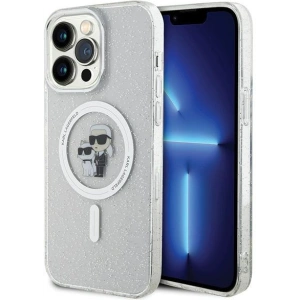Kup Etui Karl Lagerfeld KLHMP14XHGKCNOT Apple iPhone 14 Pro Max hardcase Karl&Choupette Glitter MagSafe transparent - KLD1628 - {ean13} - Sklep Home Screen